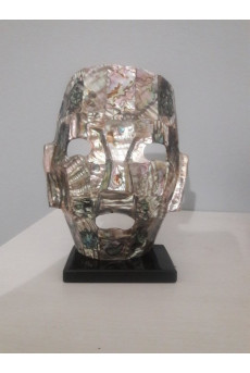 Máscara maya de nácar